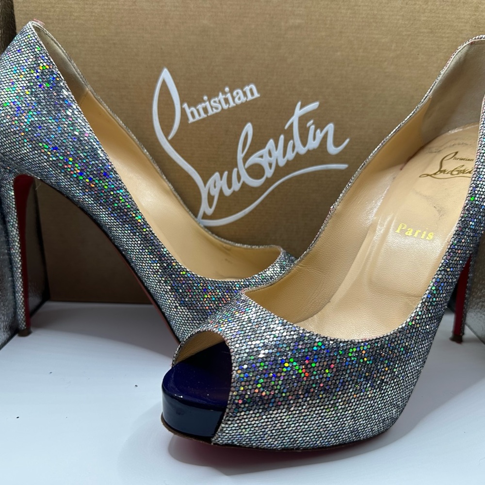 Christian Louboutin Glitter Heels